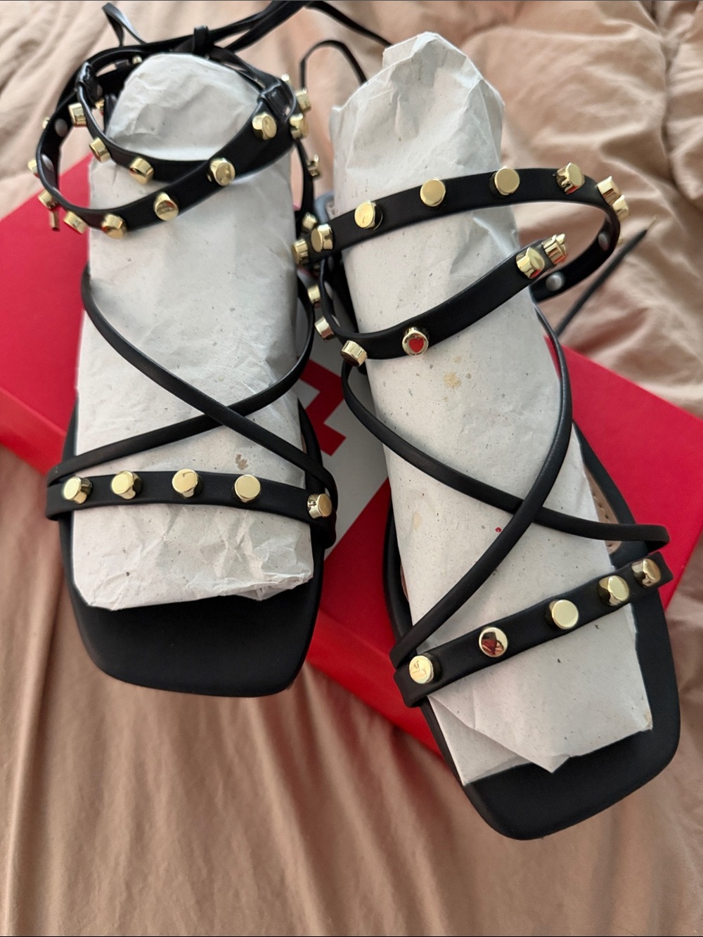 Cleo Black Sandals